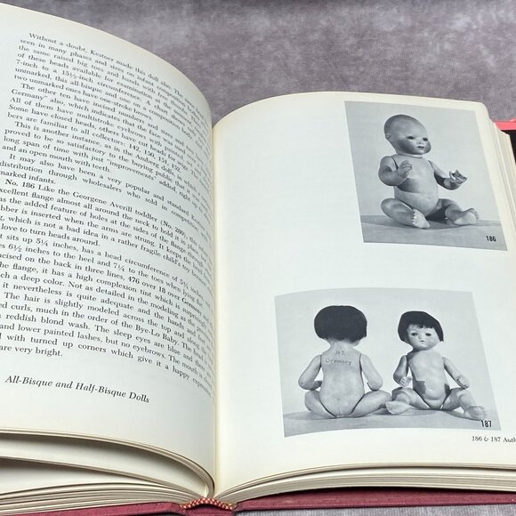 All-Bisque & Half-Bisque Dolls By Genevieve Angione Hardcover 1969 - Picture 6 of 9